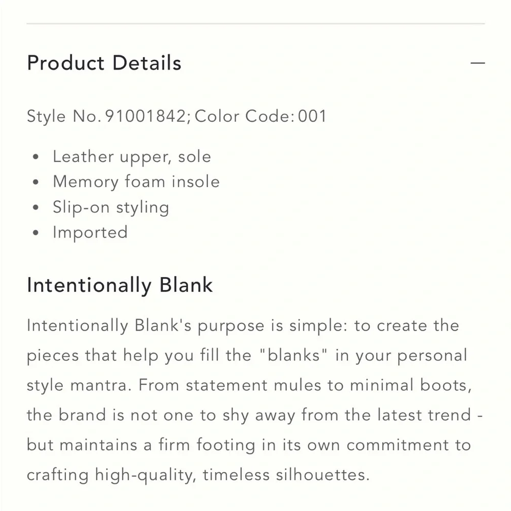 Intentionally Blank Penny Loafers —black - Picture 4 of 4